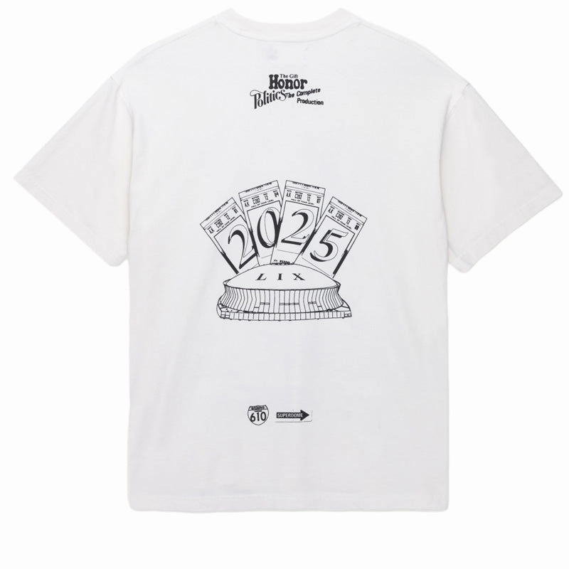 Honor The Gift x Politics Tailgate Tee - Vintage White