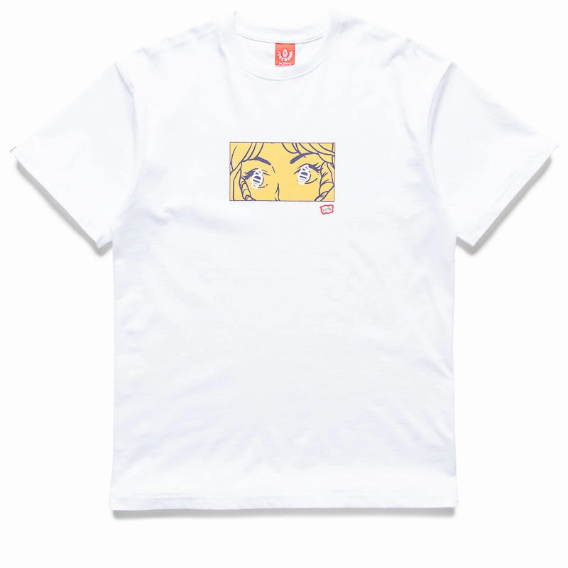 Ice Cream Seeing Cones Tee - White