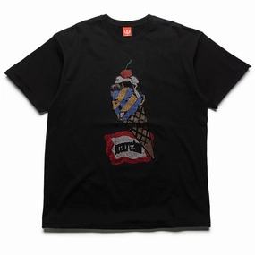 Ice Cream Shiner Tee - Black