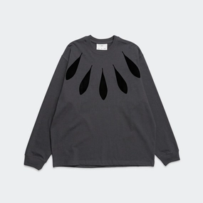 Jester Oversized Crewneck - Washed Black Jersey