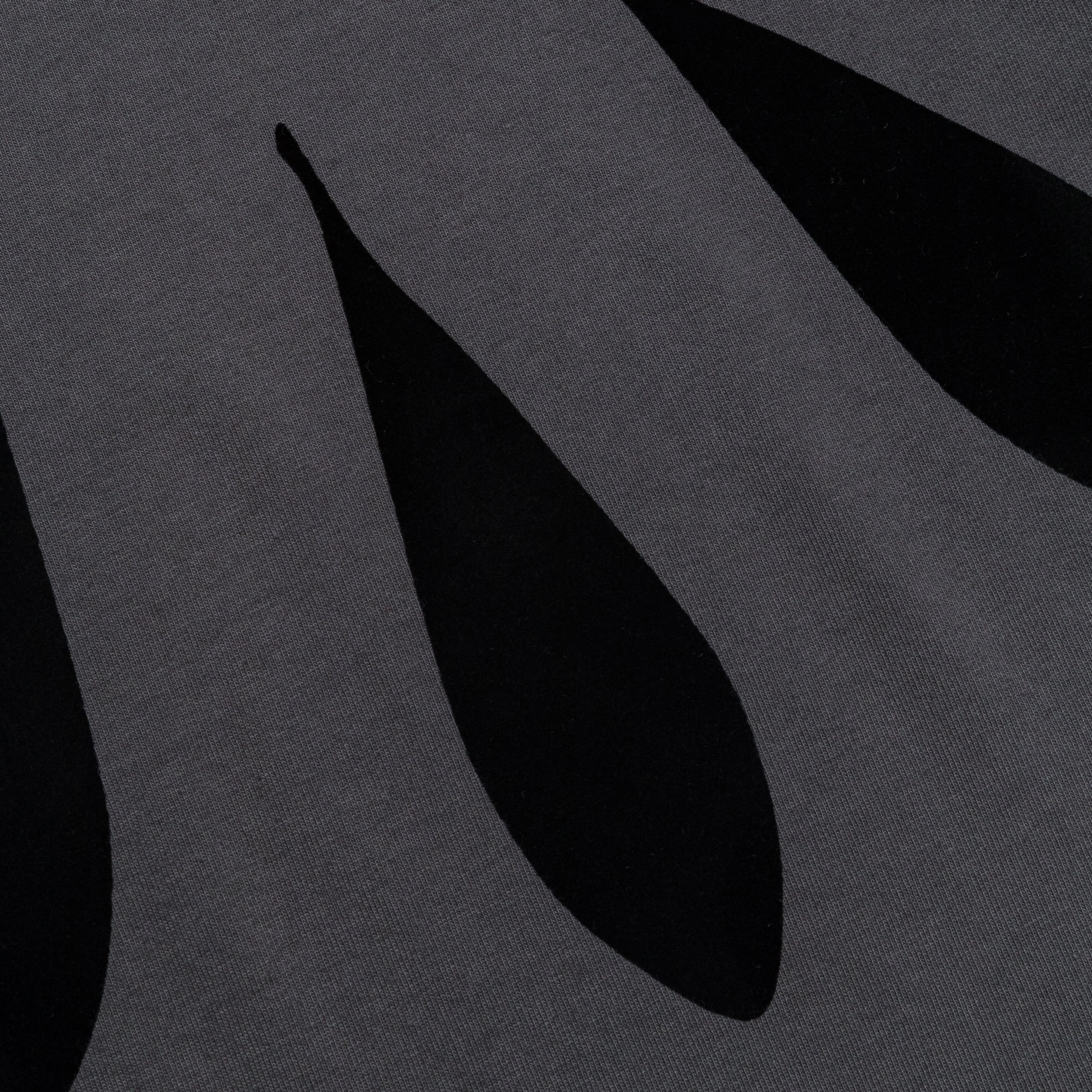 Jester Oversized Crewneck - Washed Black Jersey