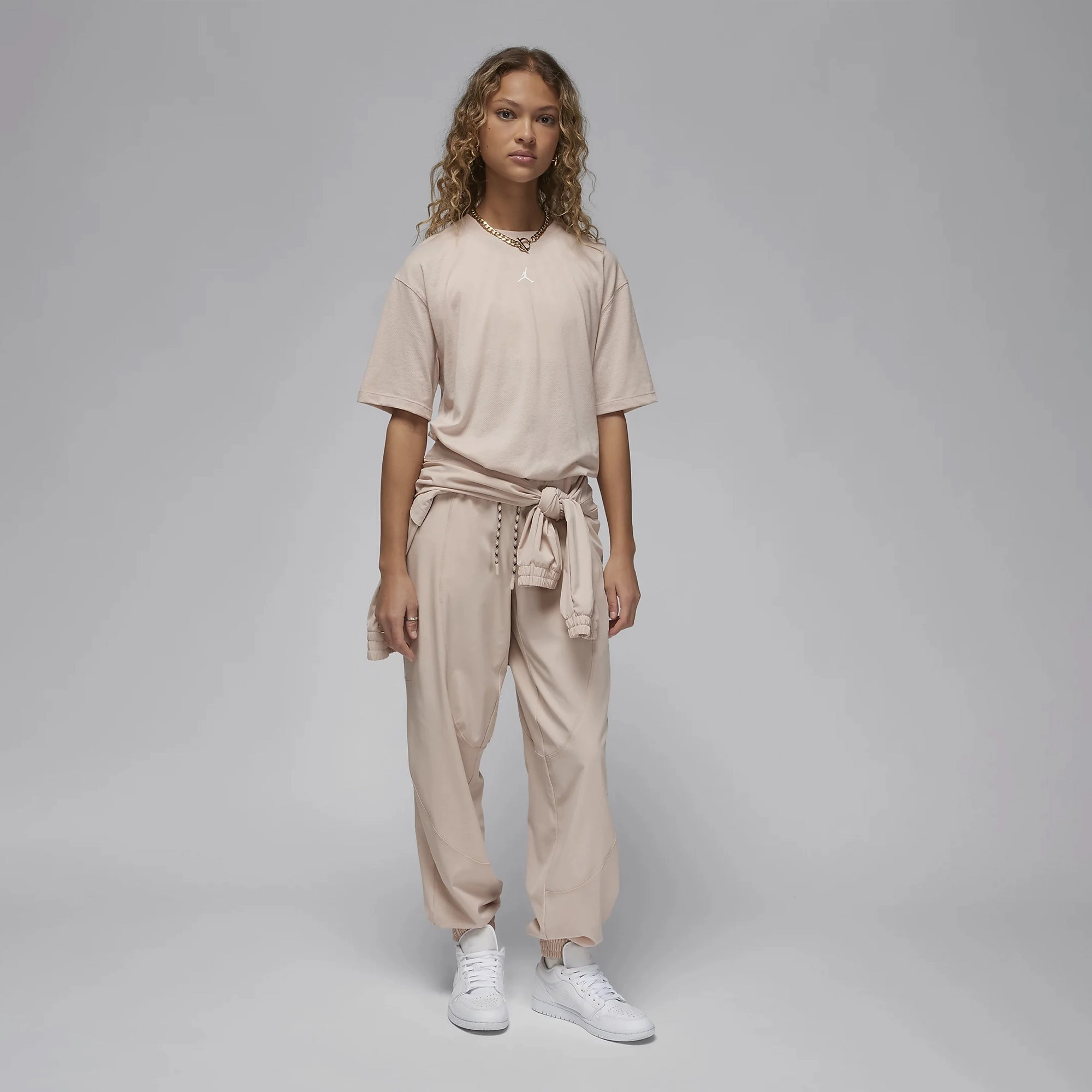Jordan | TUNNEL PANTS  { PARTICLE BEIGE/BLACK