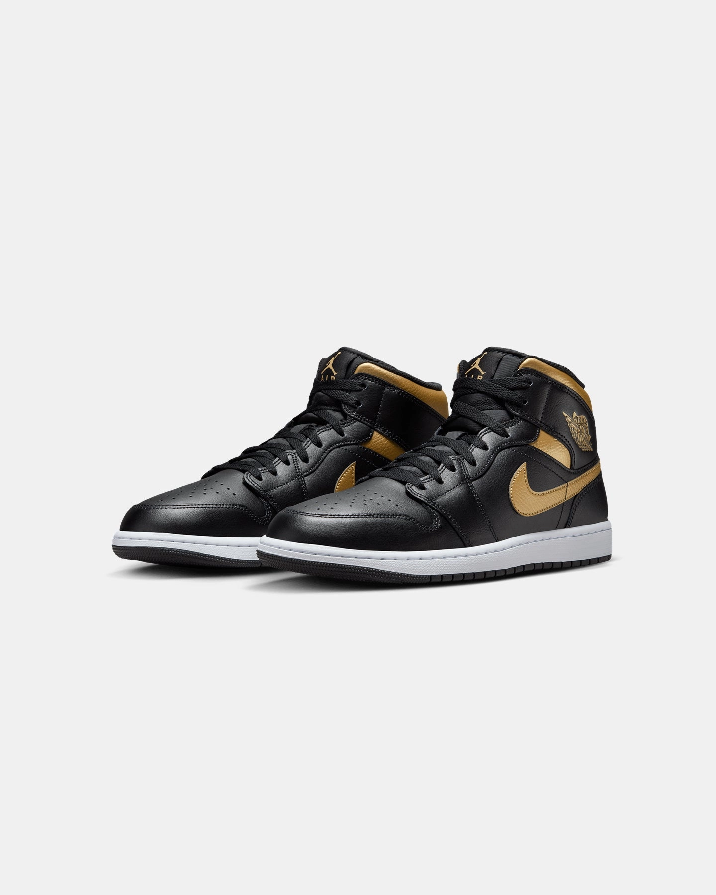 Jordan Air Jordan 1 Mid Metallic Gold Black/Metallic