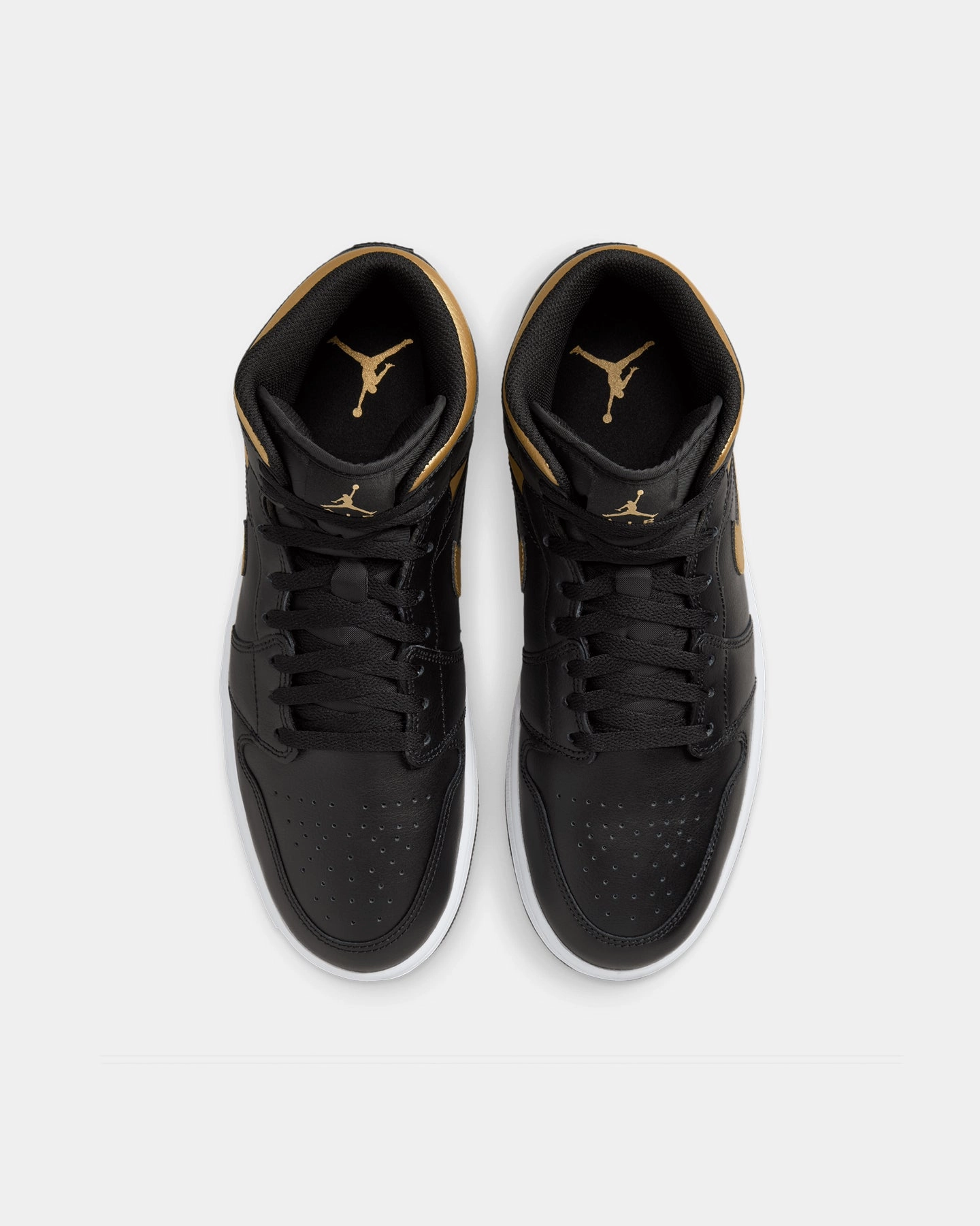 Jordan Air Jordan 1 Mid Metallic Gold Black/Metallic