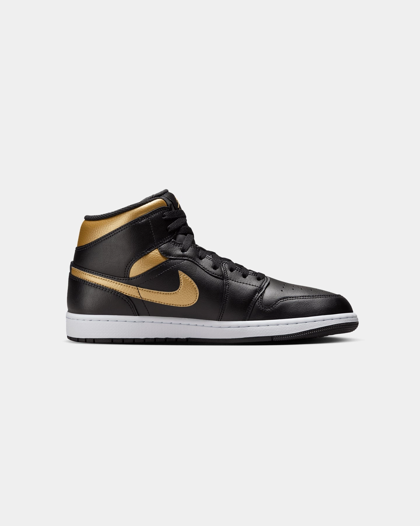 Jordan Air Jordan 1 Mid Metallic Gold Black/Metallic
