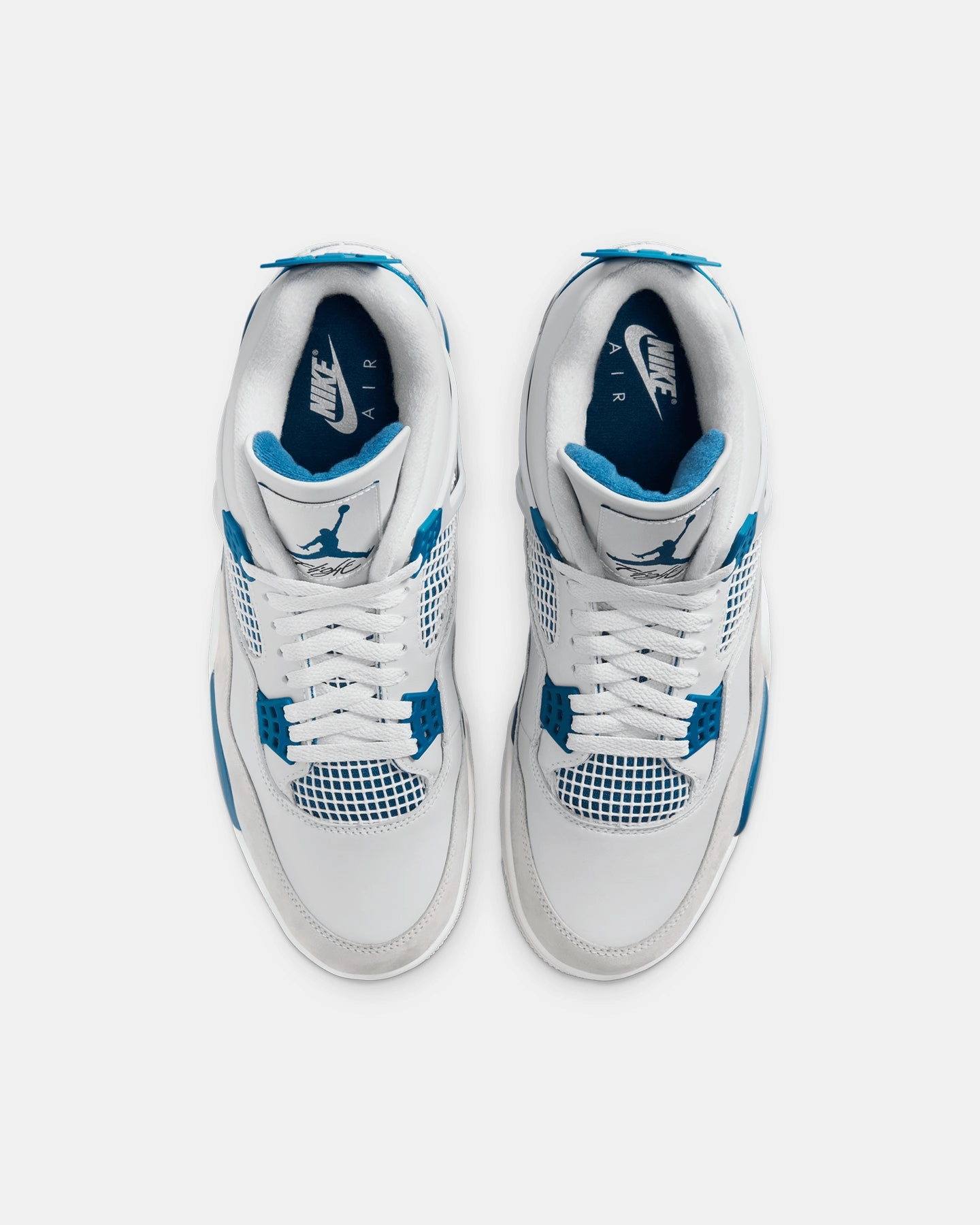 Jordan Air Jordan 4 Retro Military Blue Off White/Industrial Blue