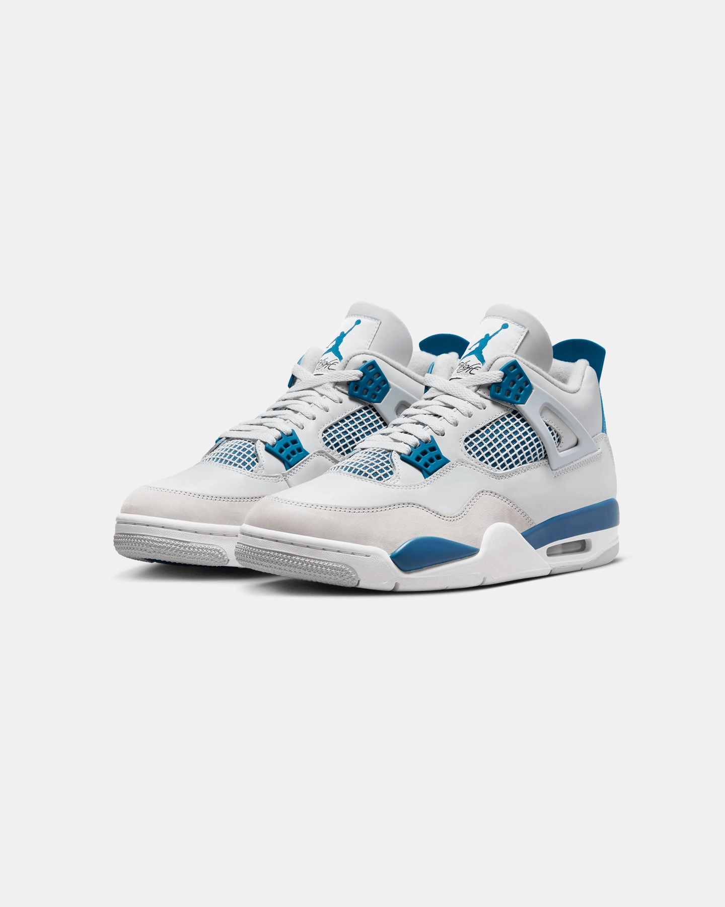 Jordan Air Jordan 4 Retro Military Blue Off White/Industrial Blue