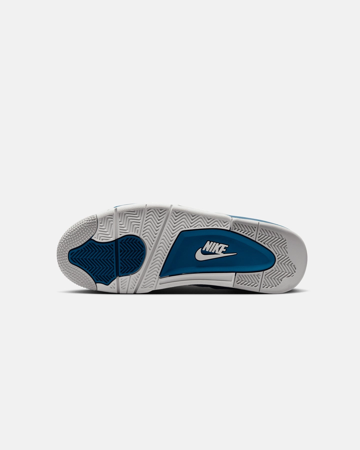 Jordan Air Jordan 4 Retro Military Blue Off White/Industrial Blue