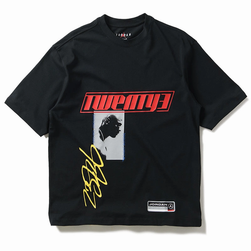 Jordan Flight Essentials Oversized Tee - Black/White