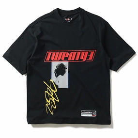 Jordan Flight Essentials Oversized Tee - Black/White