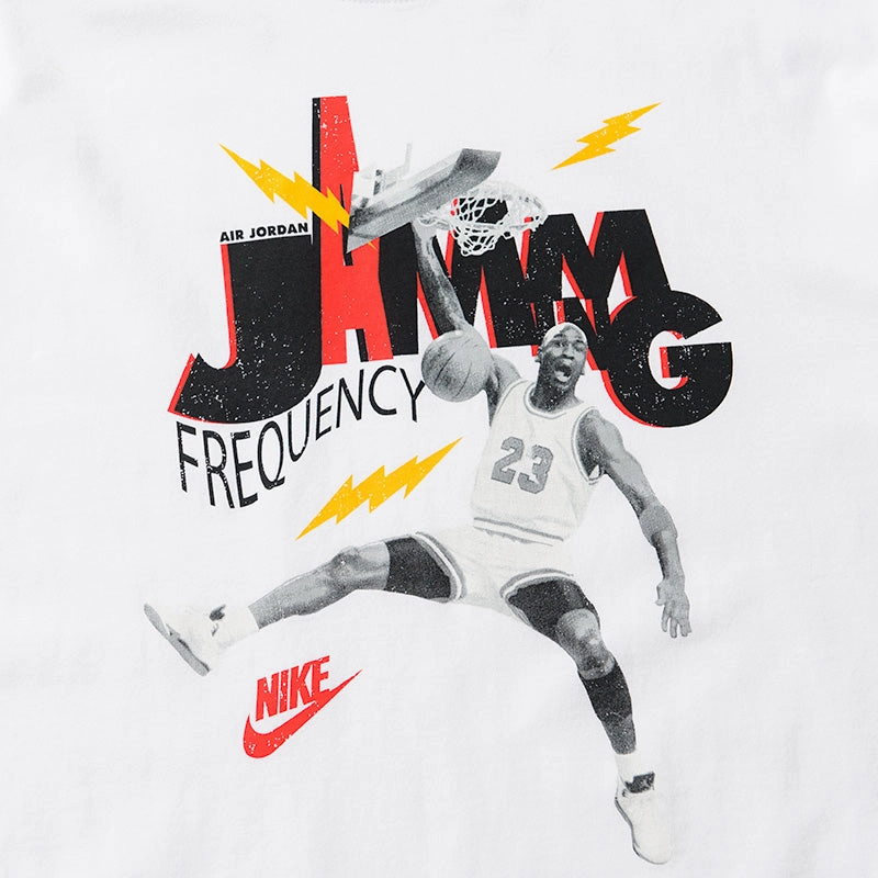 Jordan Graphic Tee - White/Black