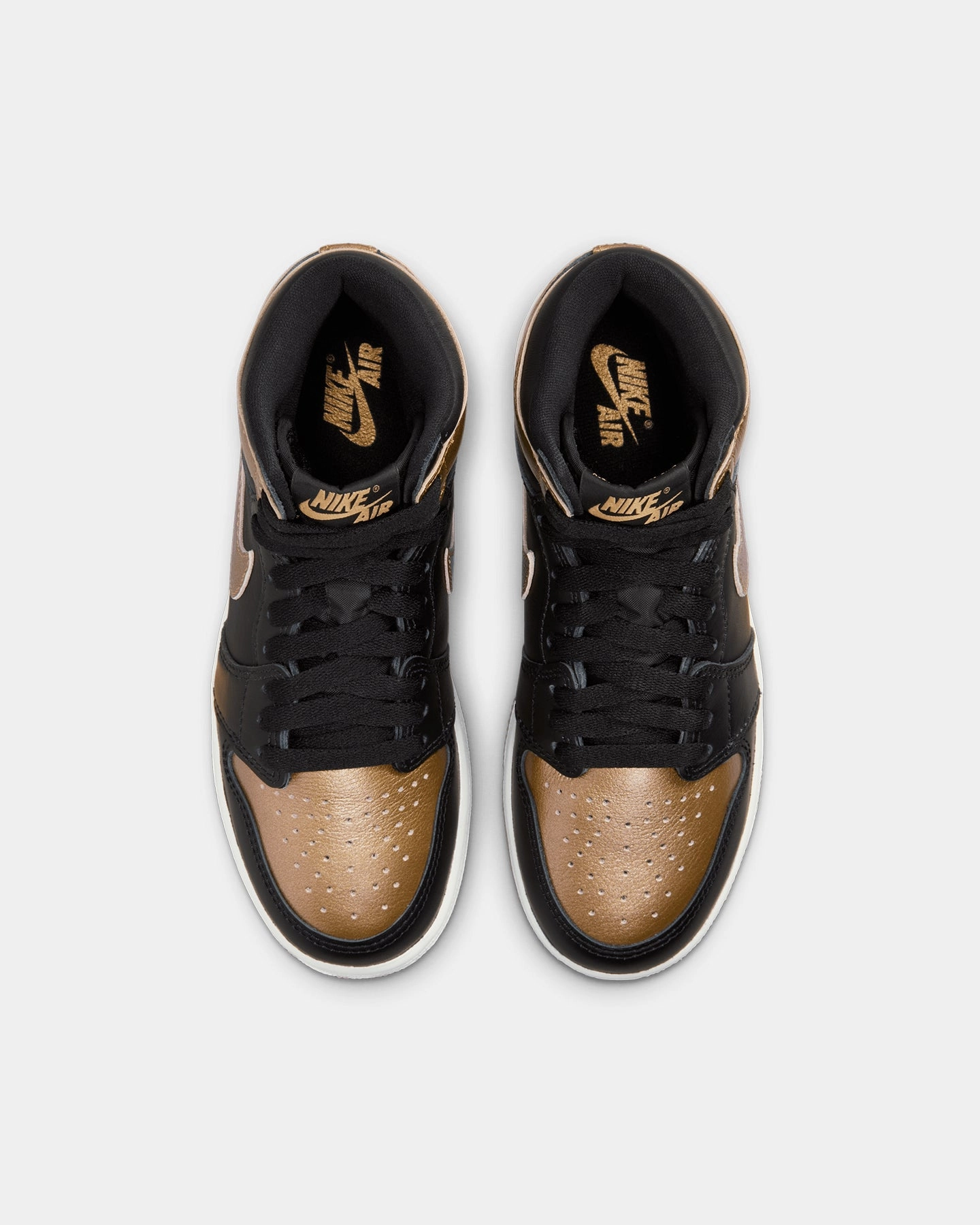 Jordan Kids' Air Jordan 1 High OG  (GS)Metallic Gold Black/Metallic