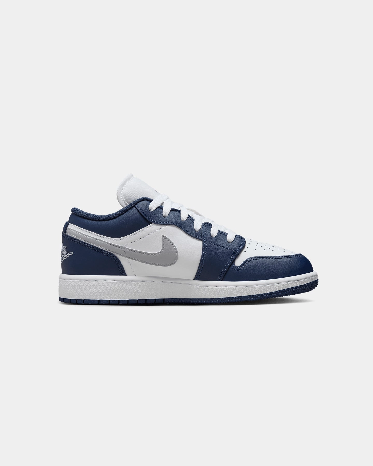 Jordan Kids' Air Jordan 1 Low (GS) White/Wolf Grey