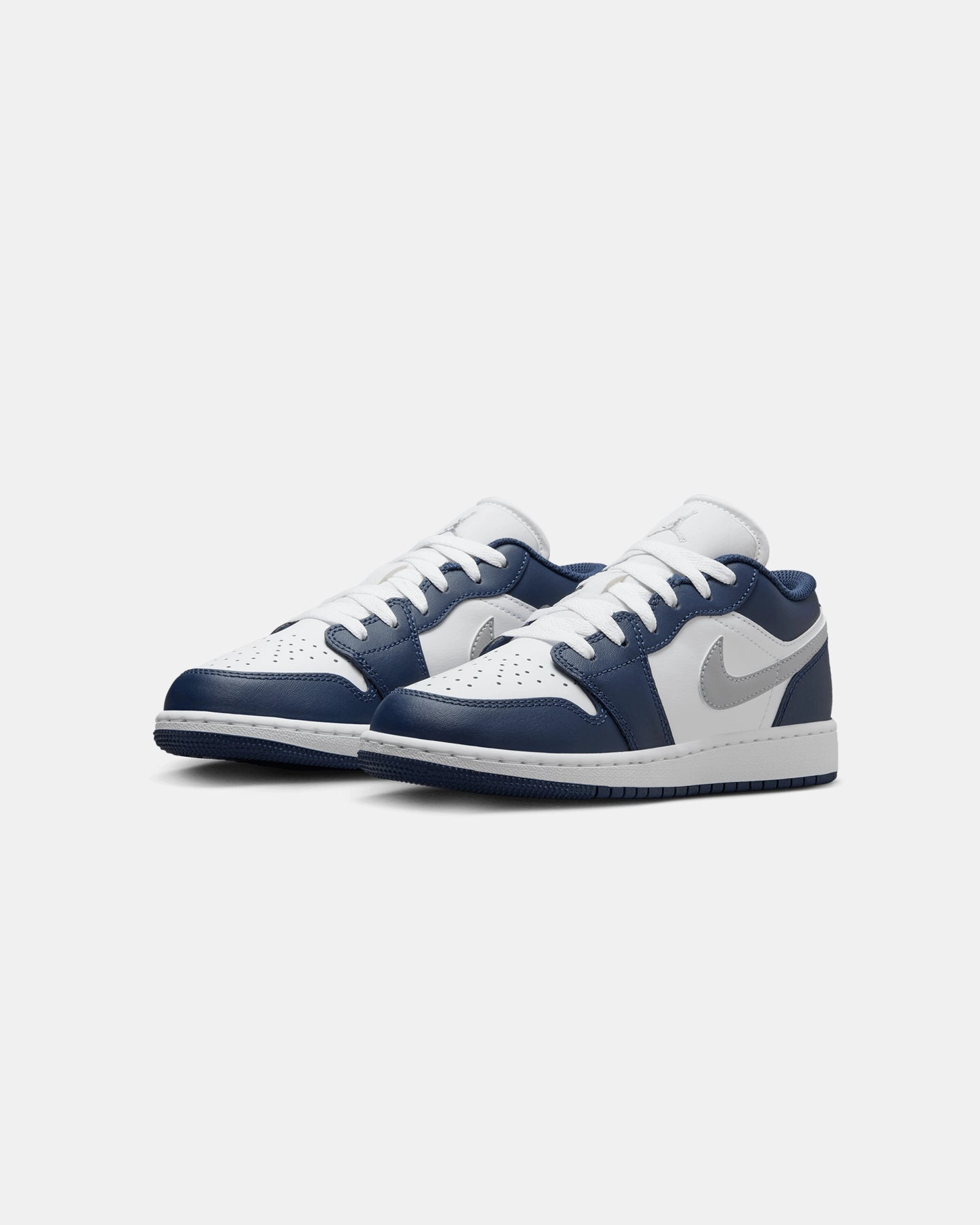 Jordan Kids' Air Jordan 1 Low (GS) White/Wolf Grey
