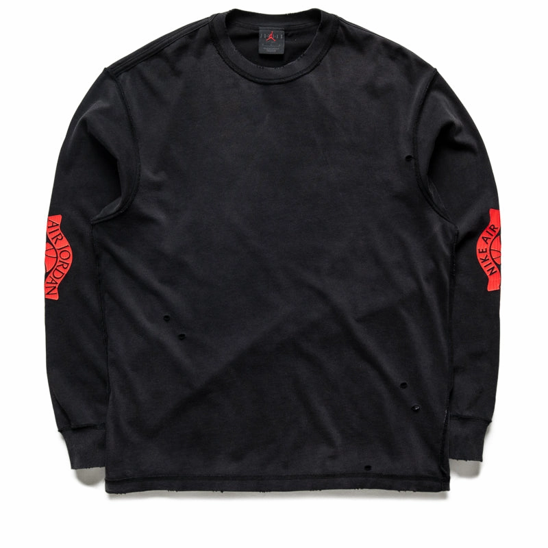Jordan Rare Air L/S Tee - Black/Chile Red