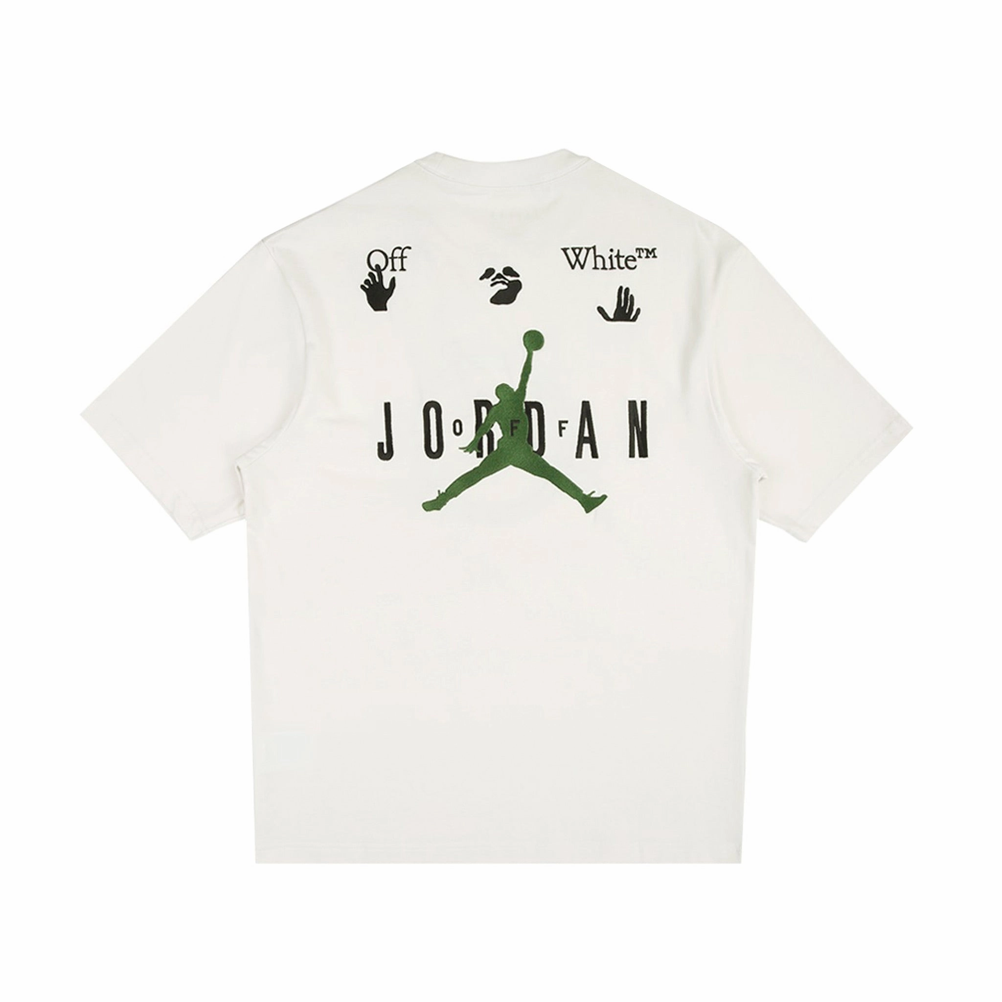 Jordan x Off White Tee - Sail/ White