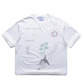 Jungles Good Morning Tee - White
