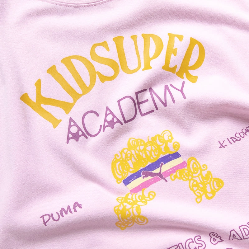 KidSuper x Puma Graphic Tee - Pearl Pink