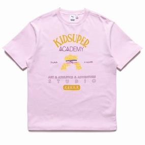 KidSuper x Puma Graphic Tee - Pearl Pink