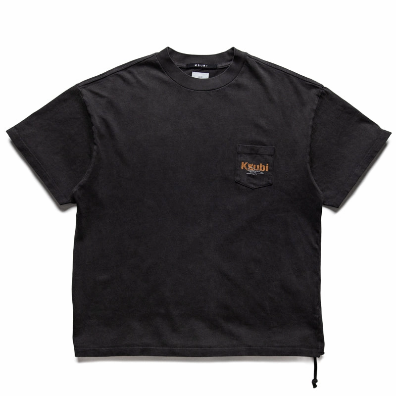 Ksubi Mills Pocket Tee - Faded Black