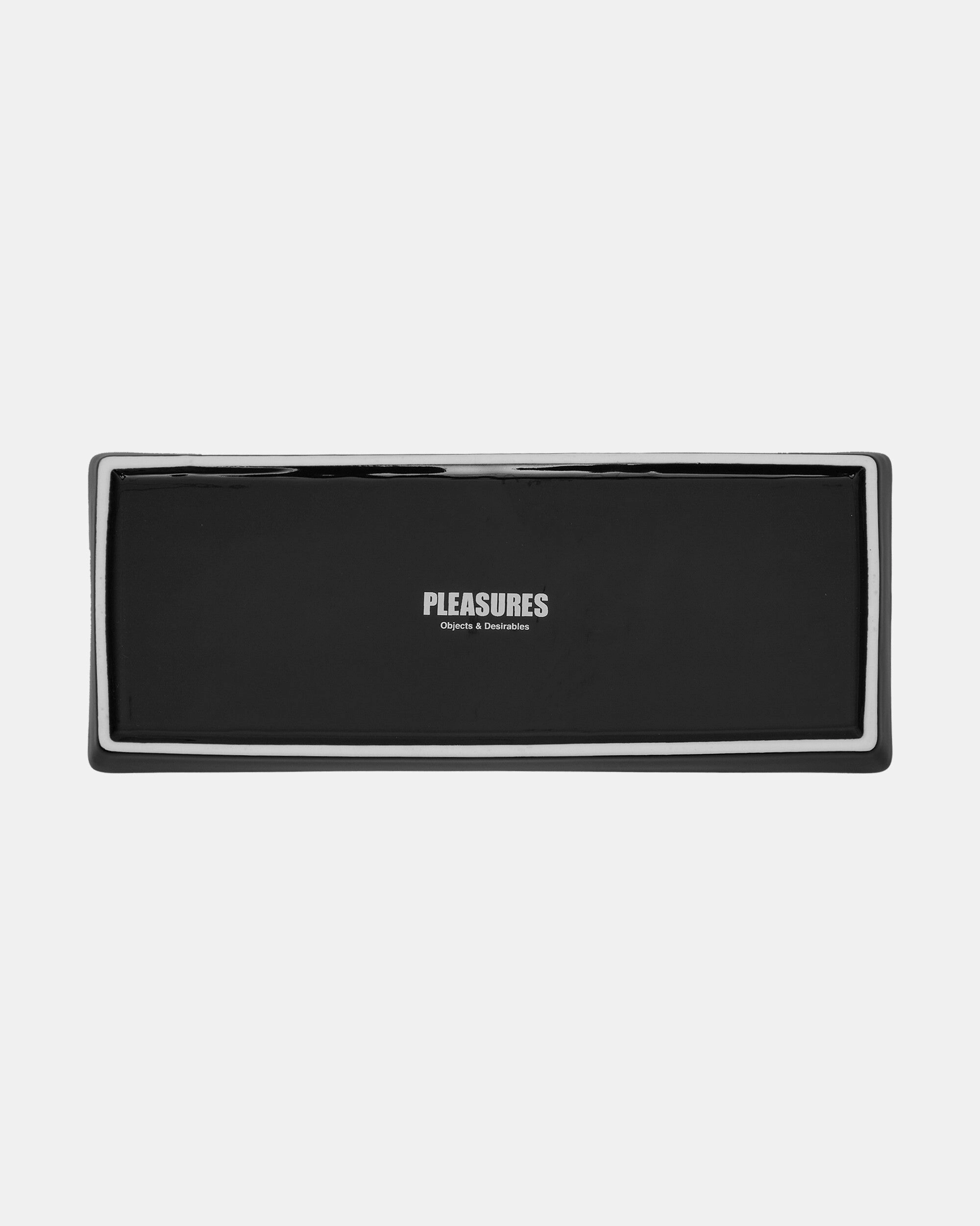 Logo Ceramic Tray Black