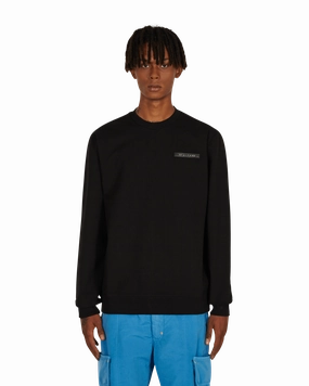 Logo Crewneck Sweatshirt Black