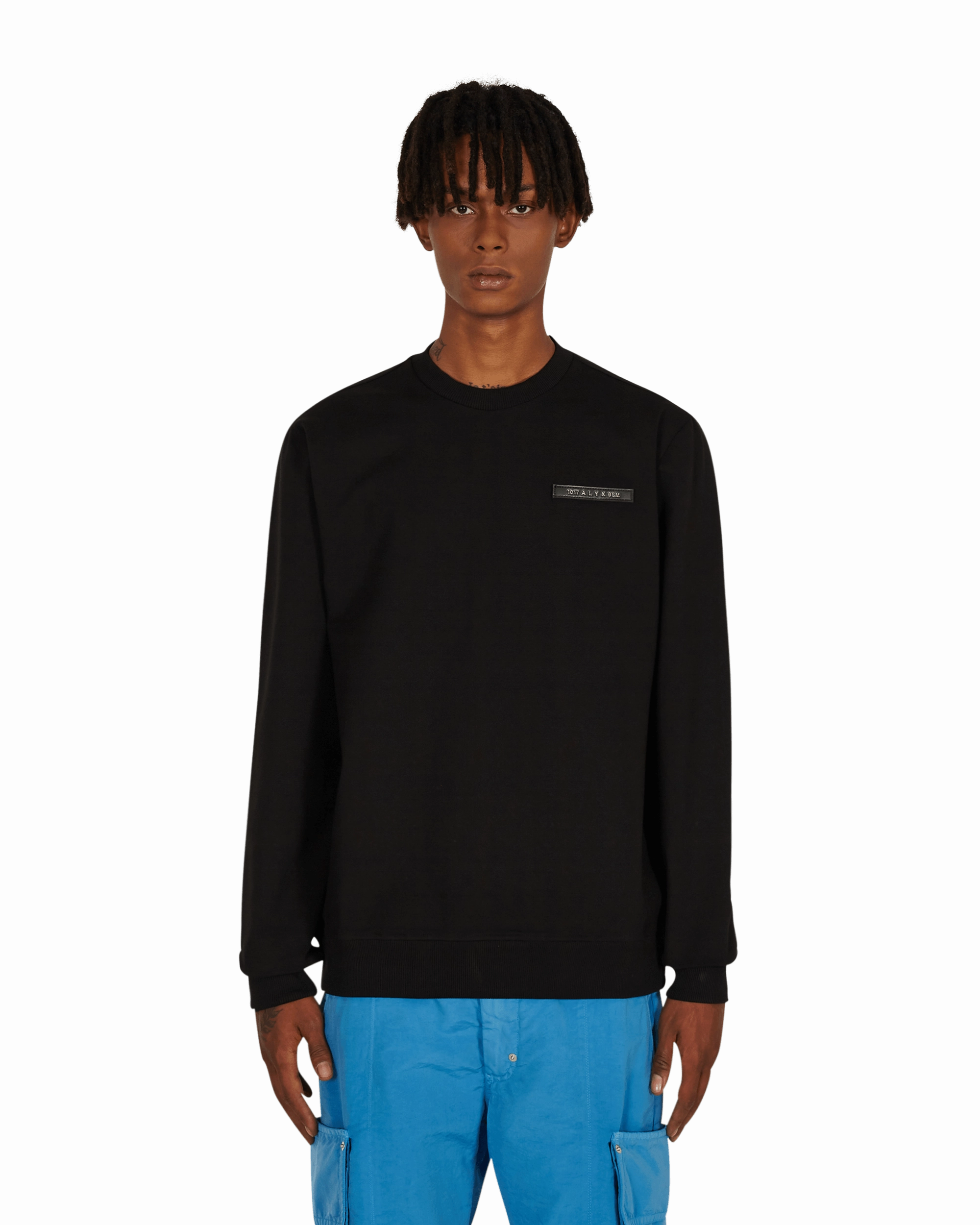 Logo Crewneck Sweatshirt Black