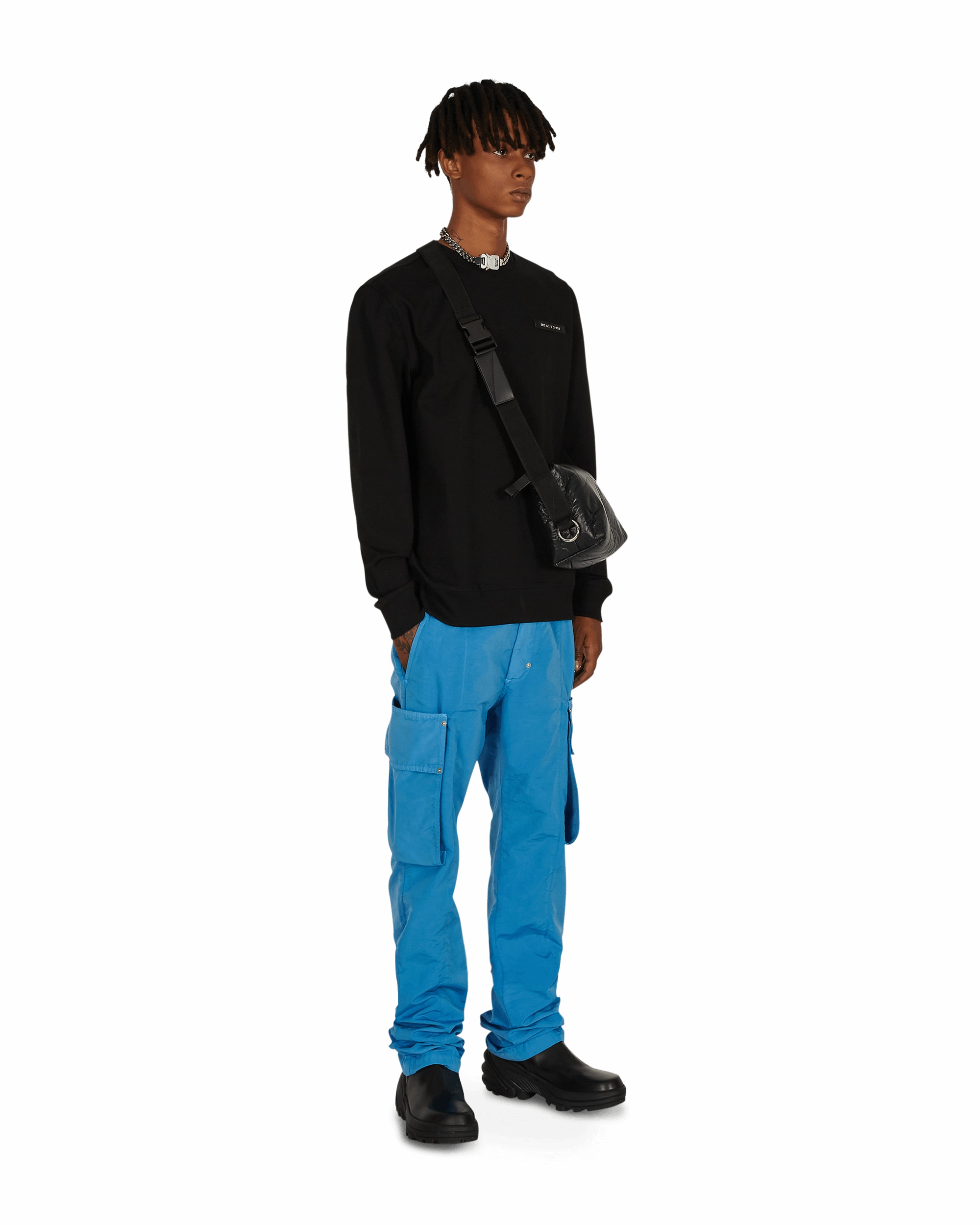 Logo Crewneck Sweatshirt Black