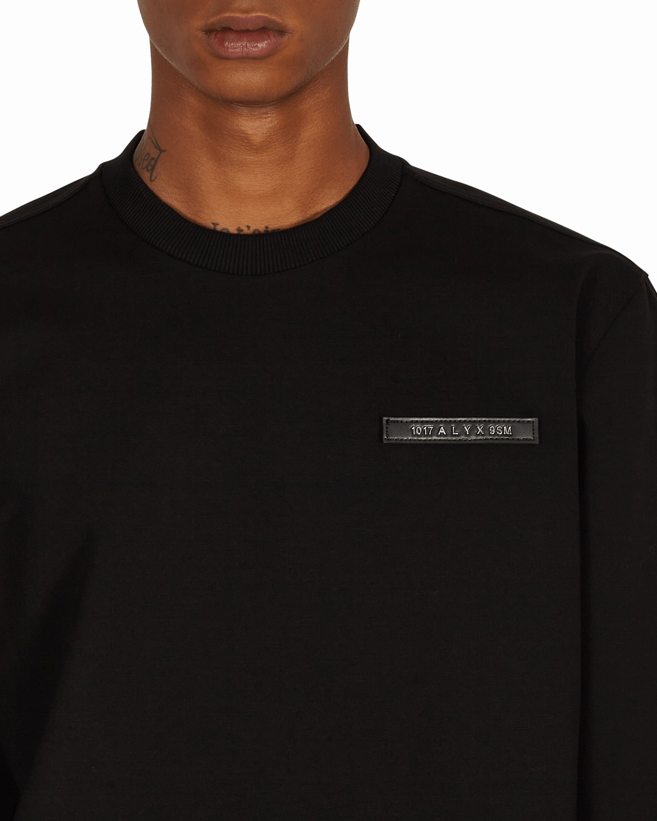Logo Crewneck Sweatshirt Black