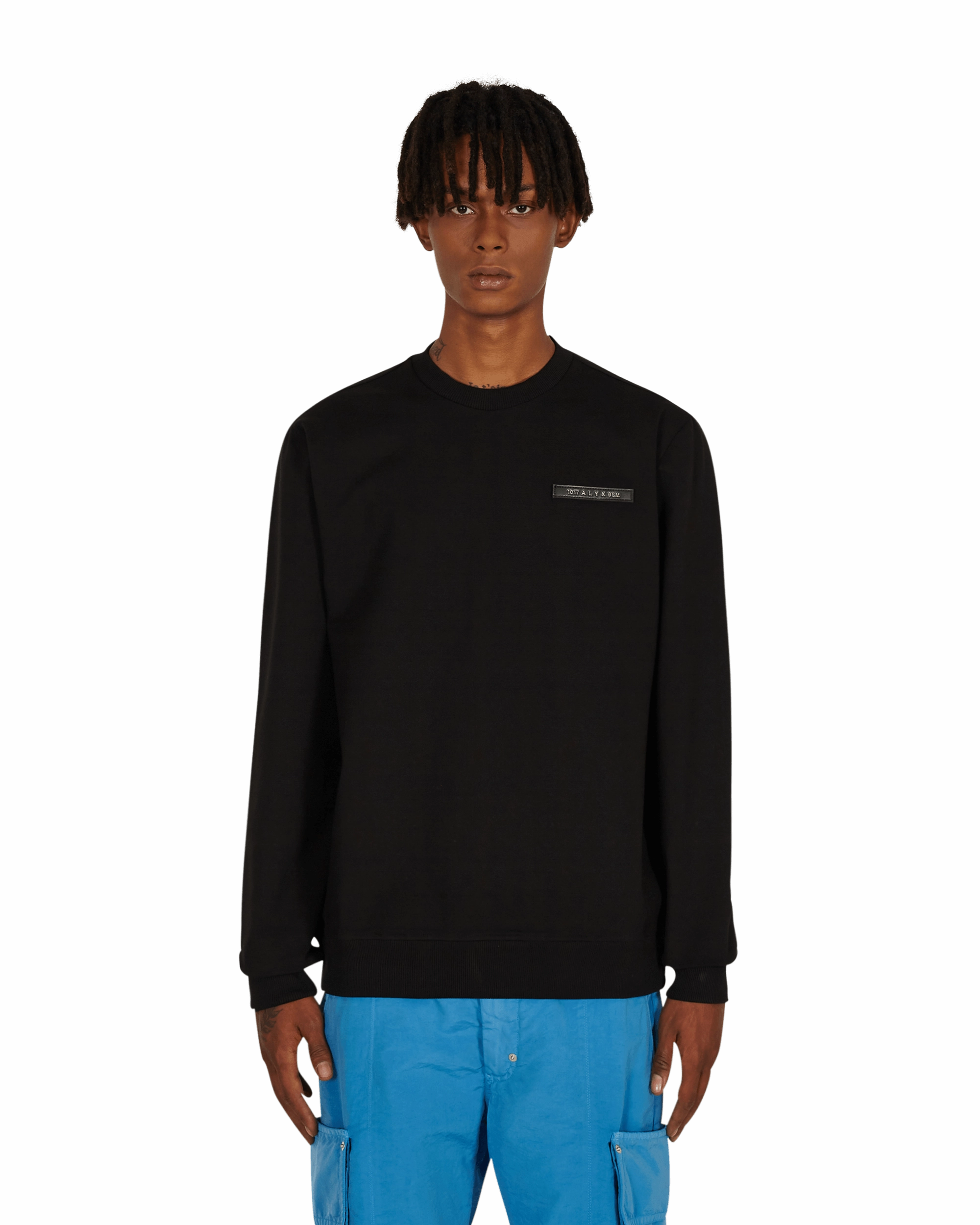 Logo Crewneck Sweatshirt Black