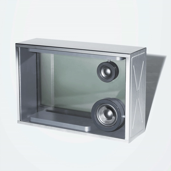 Lyric Speaker Box 'Military Silver'