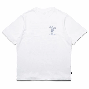 Malbon Golf Club Select Tee - White