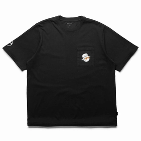 Malbon Golf Pocket Tee - Black
