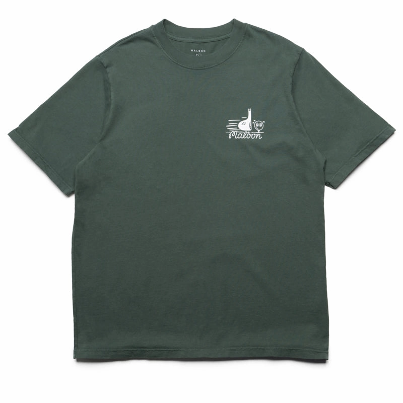 Malbon Golf Punch Shot Tee - Green