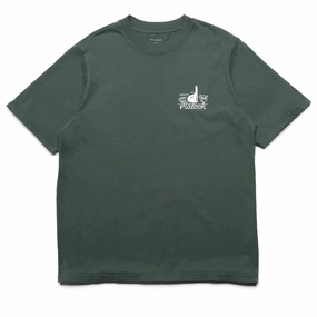 Malbon Golf Punch Shot Tee - Green
