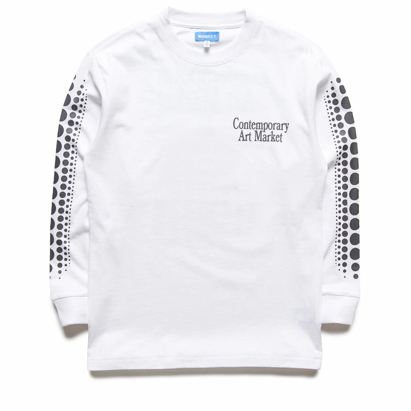 Market Infinity Gourd L/S Tee - White