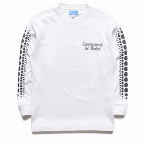 Market Infinity Gourd L/S Tee - White