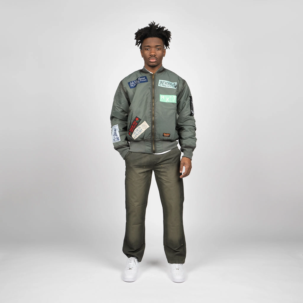 Market Margins Double Knee Pant - Fern