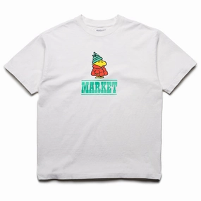 Market Peanuts Puffer Tee - Ecru