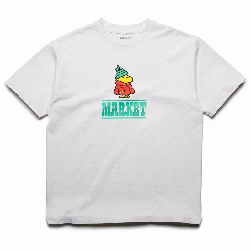 Market Peanuts Puffer Tee - Ecru