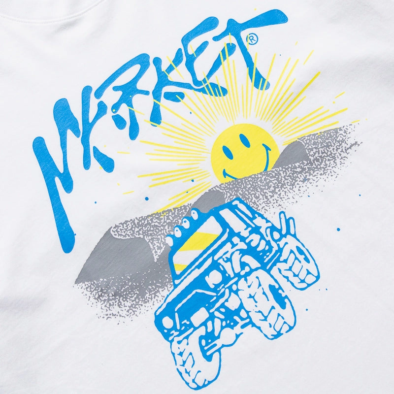 Market Smiley Dumont Tee - White