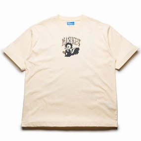Market Smiley Quiet Cabin Tee - Butter Cream