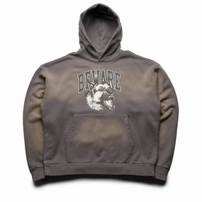 Market Tonal Beware Hoodie - Cement