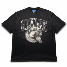Market Tonal Beware Tee - Jet Set Black