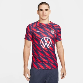 Men's Nike USWNT 2023 VW Pre-Match Red Top
