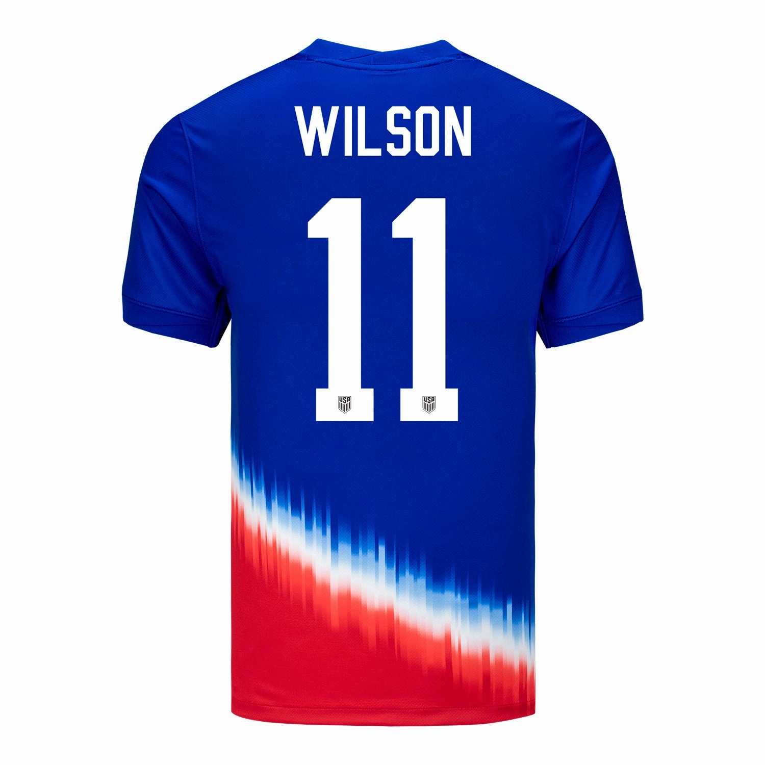 Men's Nike USWNT 2024 American Icon Away Wilson 11 Stadium Jersey