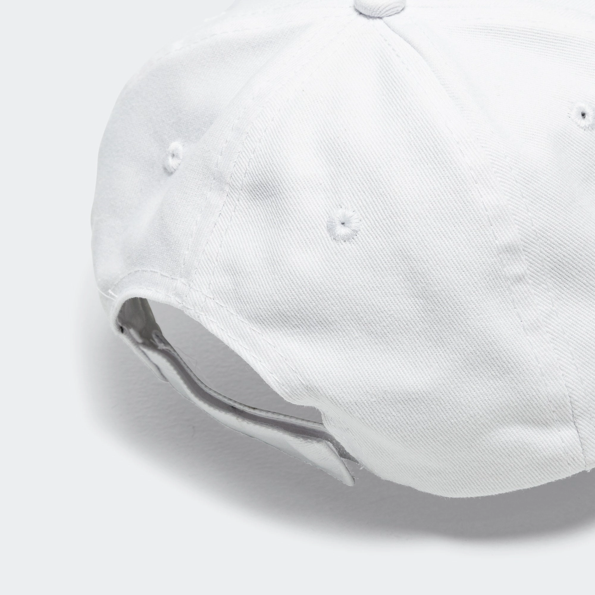 Metal Logo 5-Panel Hat - White