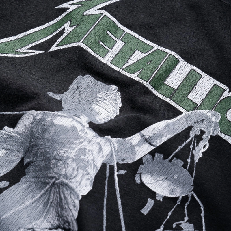 Metallica x Represent Justice Tee - Stained Black
