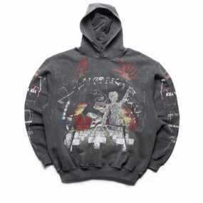 Metallica x Represent Master Of Puppets Hoodie - Vintage Grey