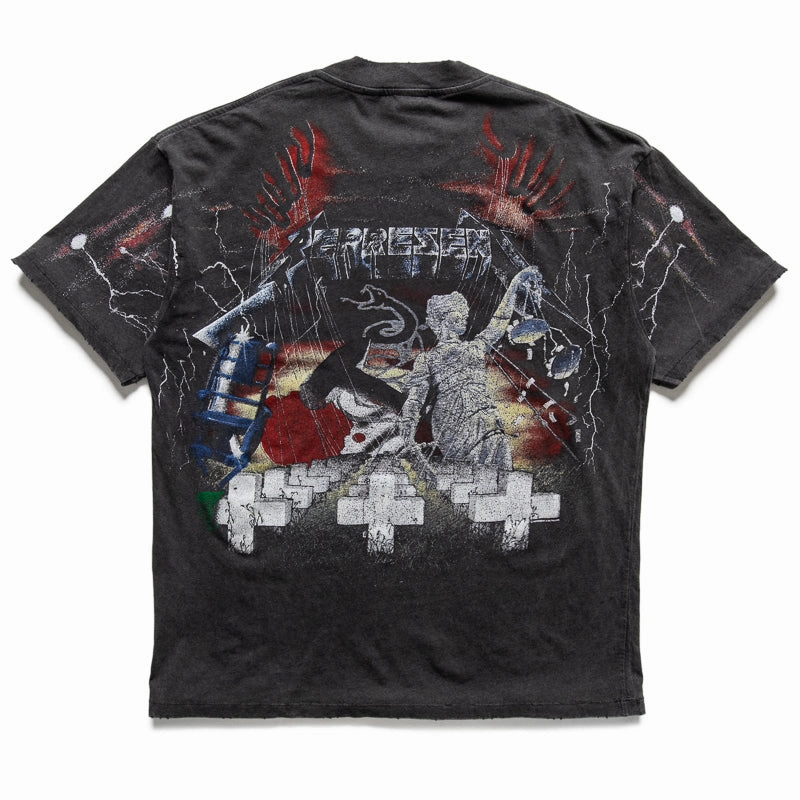 Metallica x Represent Master Of Puppets Tee - Vintage Grey